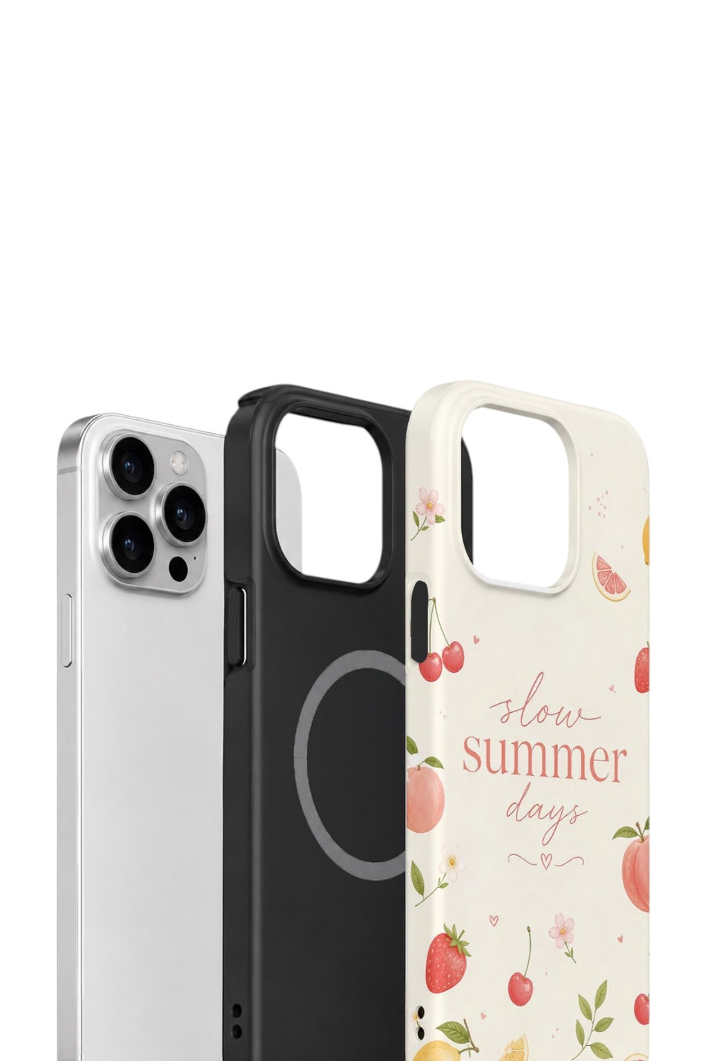 iPhone 14 Pro Max Vorian Çift Katmanlı MagSafe Kılıf Slow Summer Days