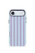 iPhone 17 Air Vorian Çift Katmanlı MagSafe Kılıf Lilac Riviera Stripe