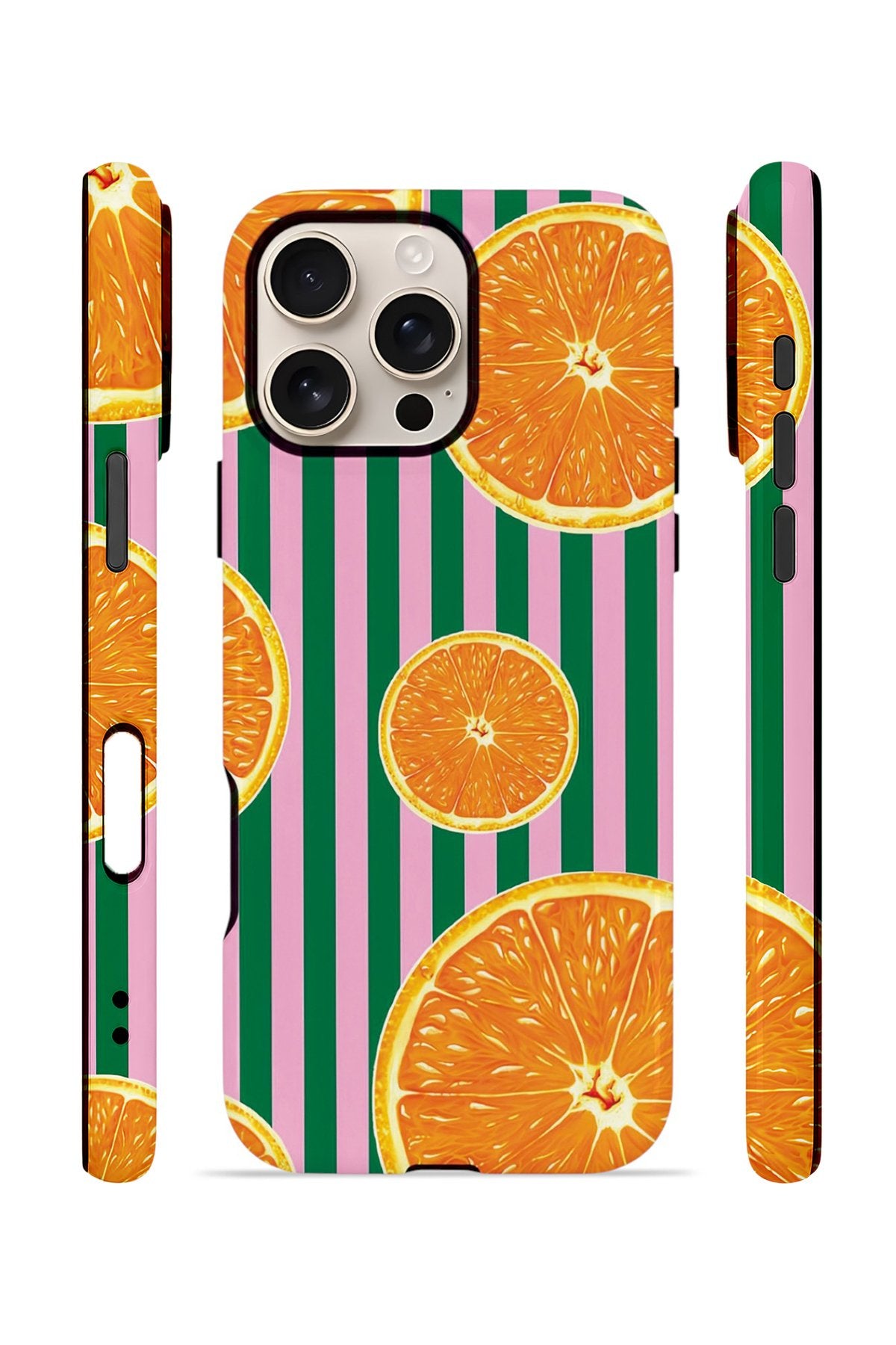 iPhone 16 Pro Max Vorian Çift Katmanlı Kılıf Orange Grove Cabana
