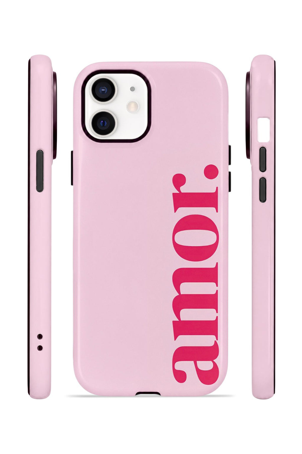 iPhone 12 Vorian Çift Katmanlı MagSafe Kılıf Amour Pink