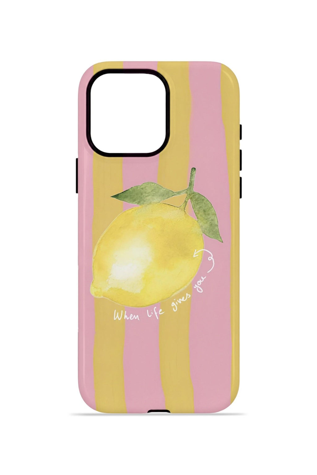 iPhone 15 Pro Vorian Çift Katmanlı Kılıf Pink Lemon Muse
