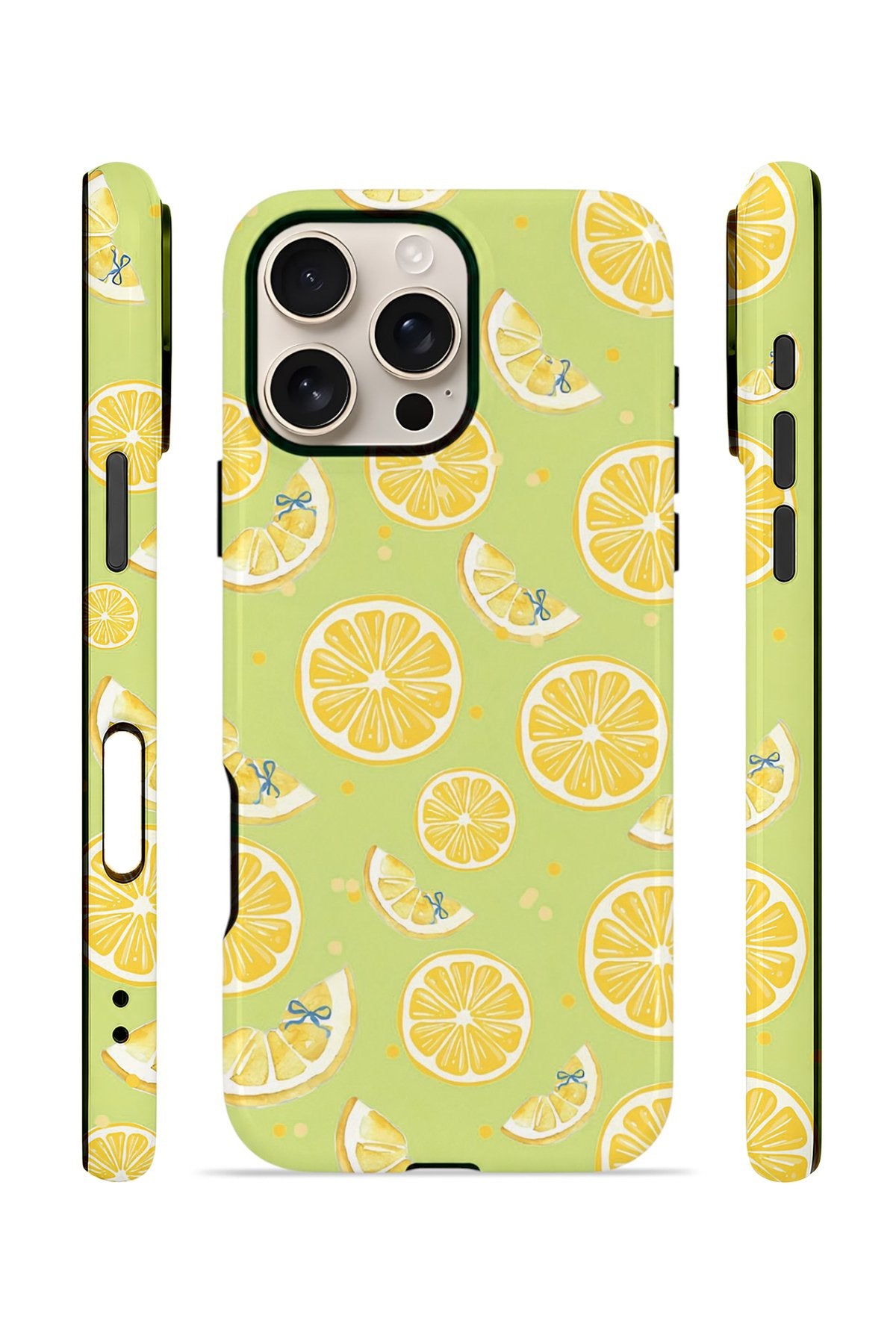 iPhone 16 Pro Max Vorian Çift Katmanlı Kılıf Lemonade Garden