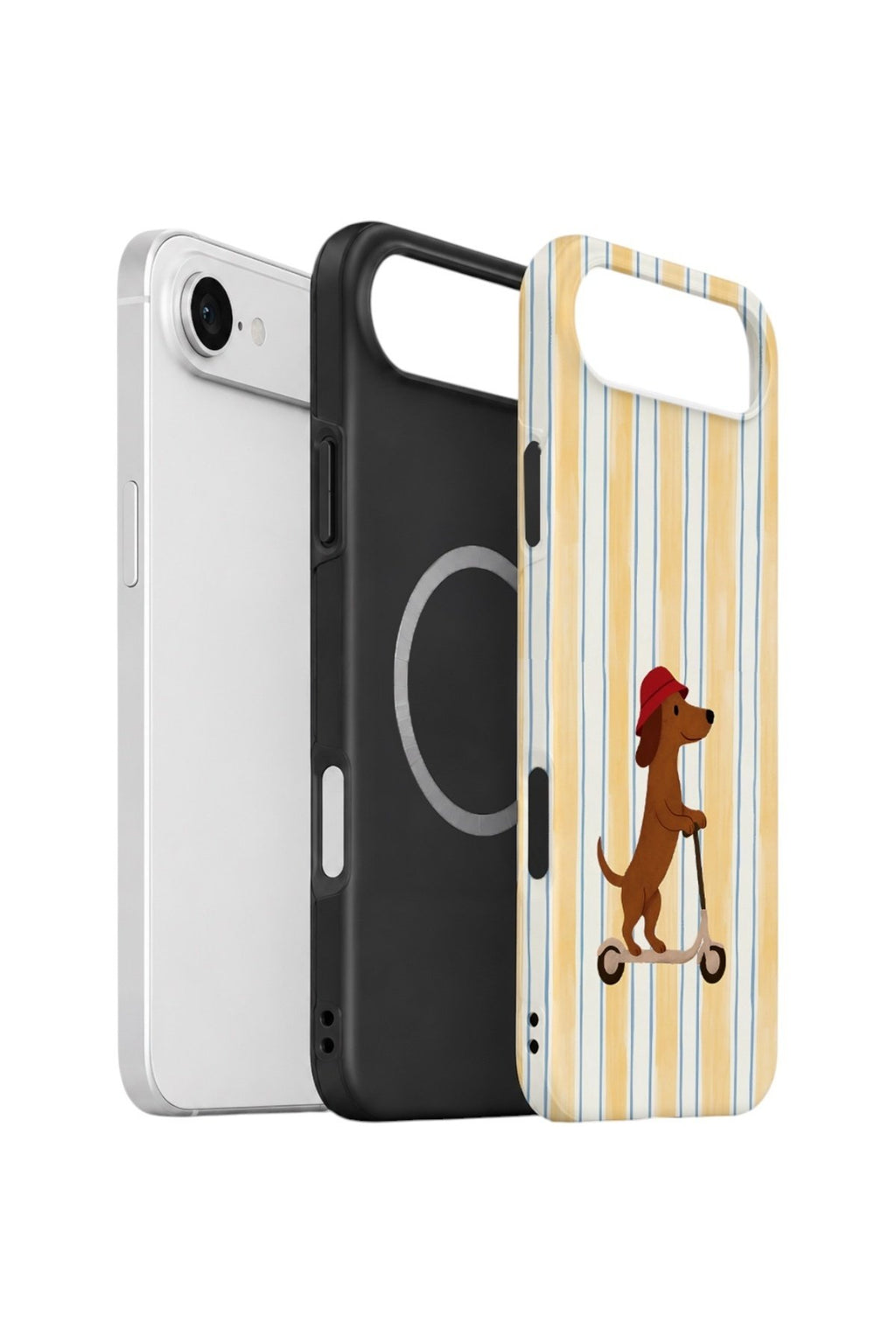 iPhone 17 Air Vorian Çift Katmanlı MagSafe Kılıf Dachshund Riviera