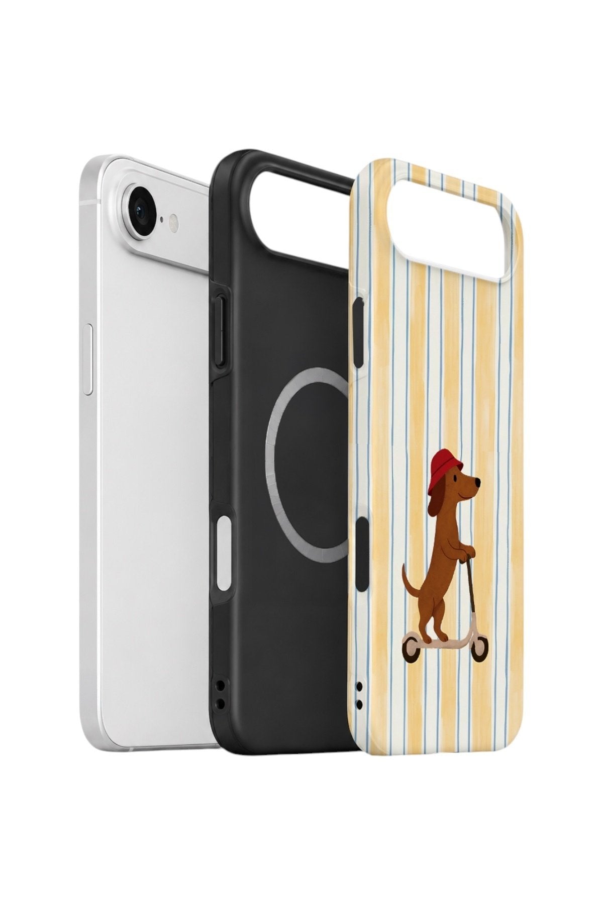 iPhone 17 Air Vorian Çift Katmanlı MagSafe Kılıf Dachshund Riviera