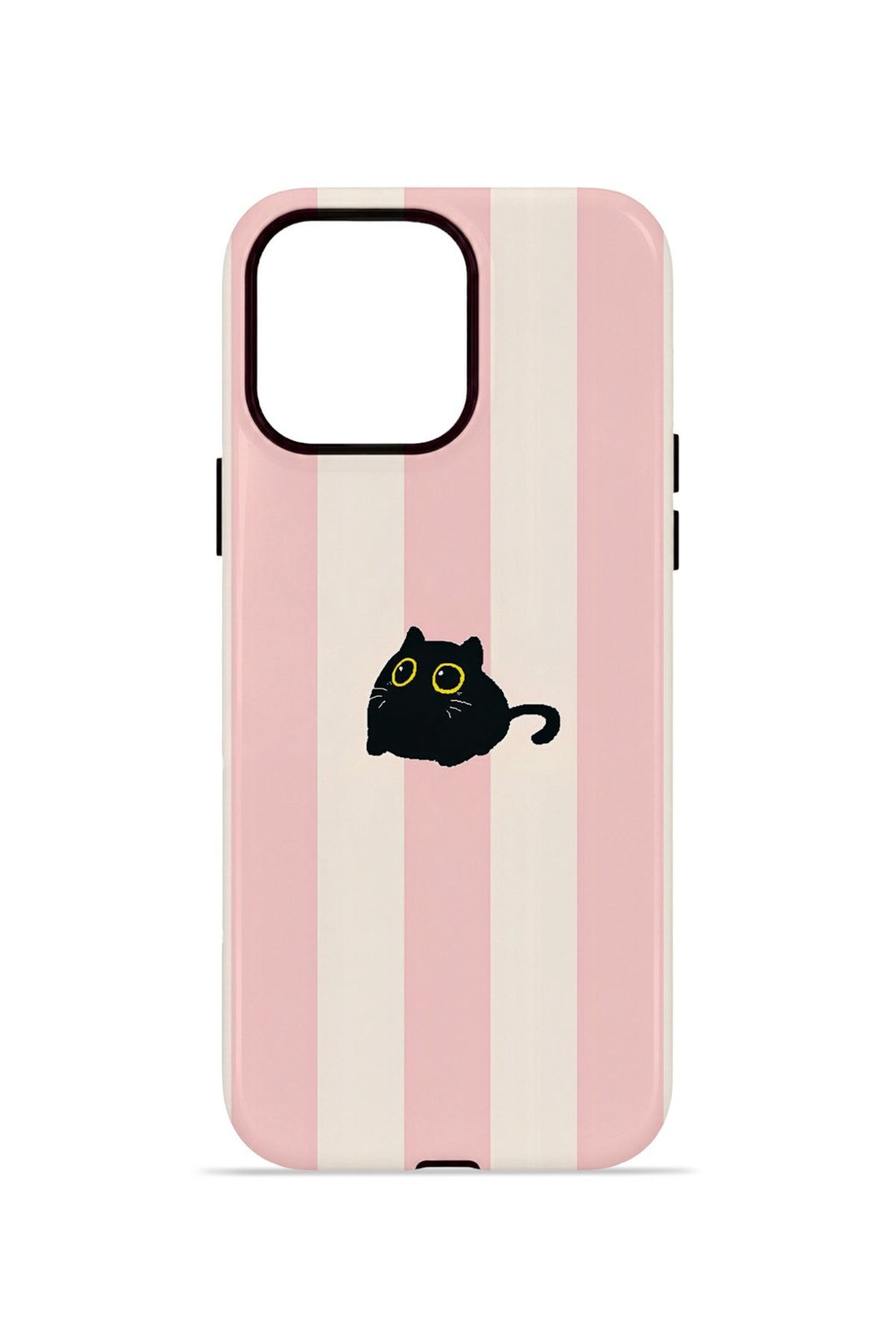 iPhone 13 Pro Max Vorian Çift Katmanlı MagSafe Kılıf Midnight Cat Stripe