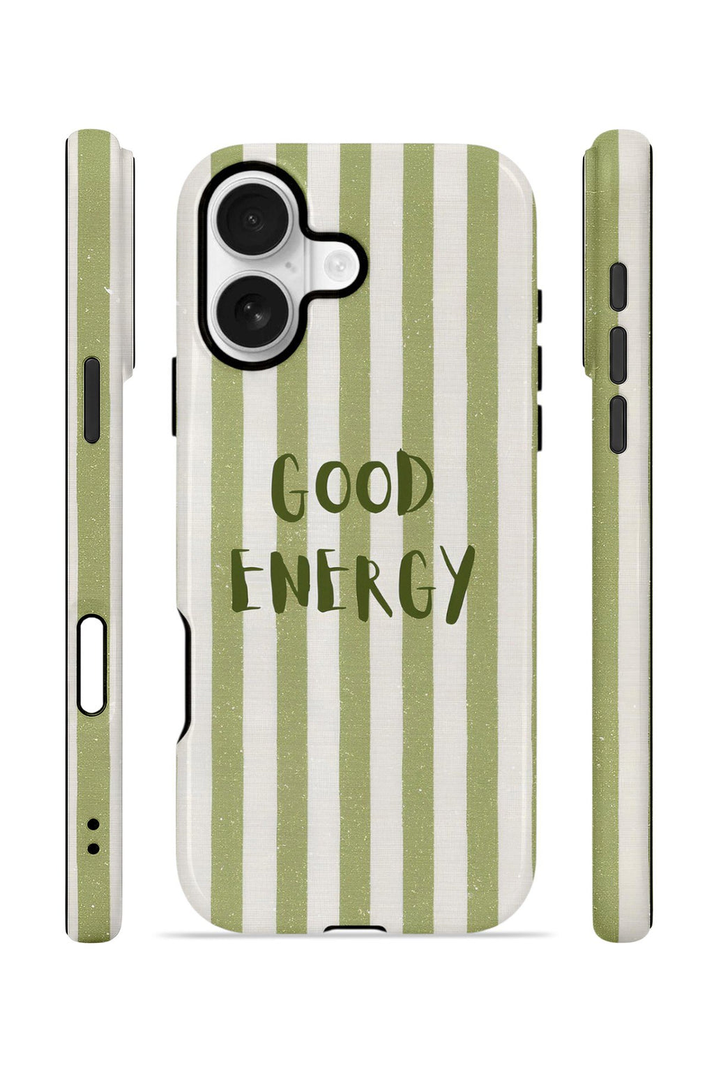 iPhone 16 Vorian Çift Katmanlı Kılıf Good Energy Olive