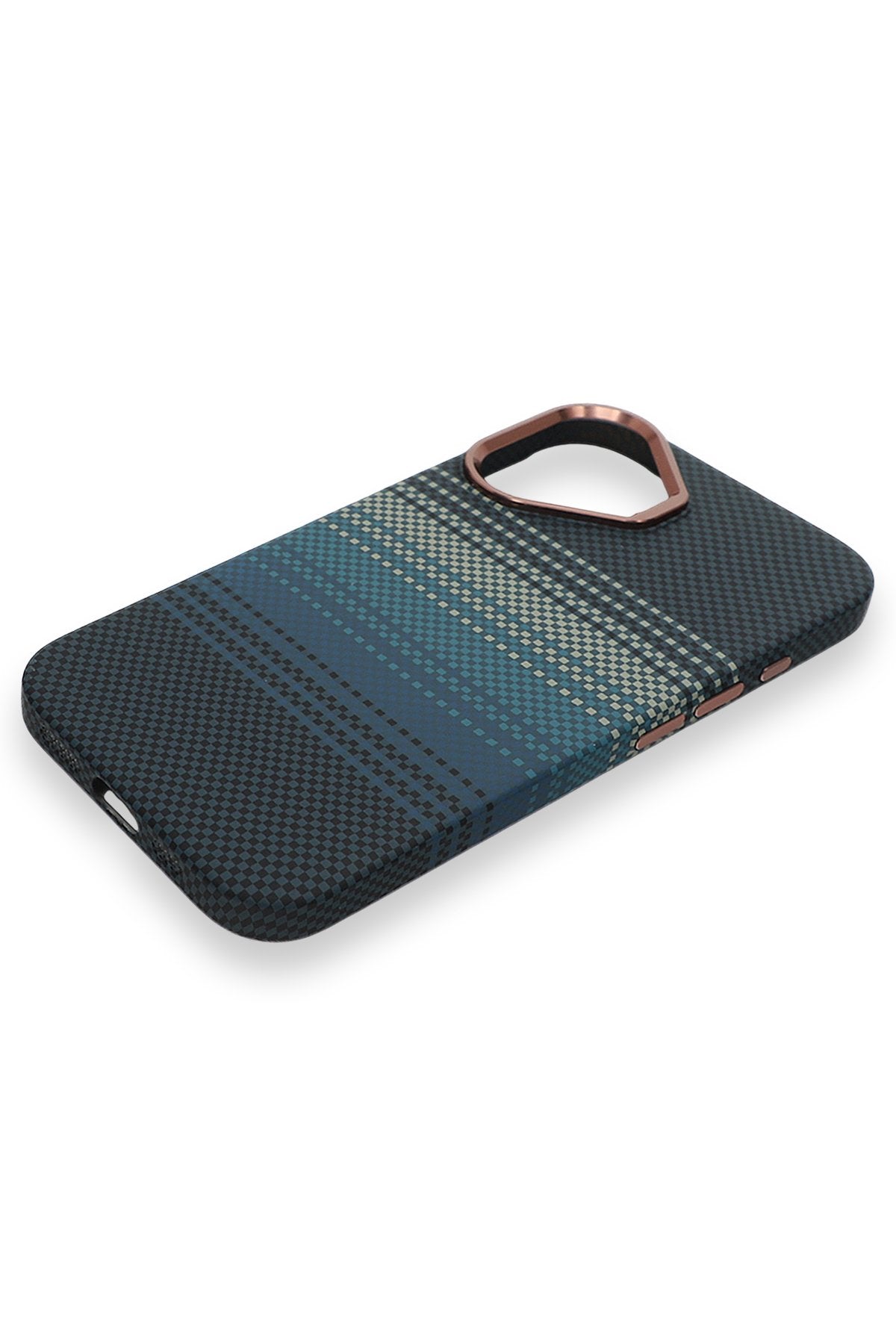 NeoWoven Case iPhone 17 Derin Mavi Akım