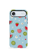 iPhone 17 Air Vorian Çift Katmanlı Kılıf Fruit Confetti Sky