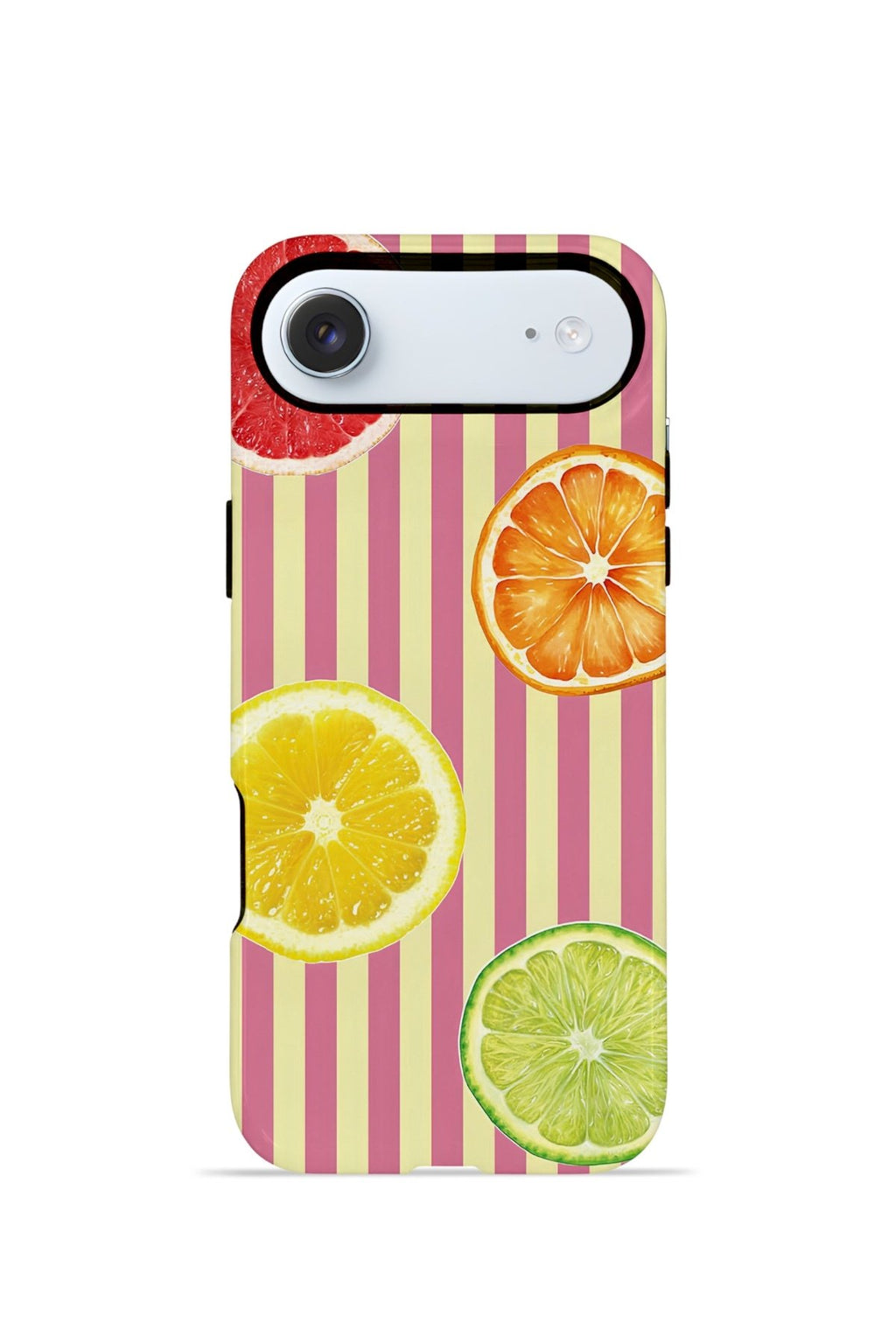 iPhone 17 Air Vorian Çift Katmanlı Kılıf Citrus Fiesta Stripe
