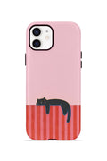 iPhone 11 Vorian Çift Katmanlı Kılıf Lazy Cat Sunset