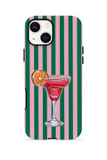 iPhone 15 Plus Vorian Çift Katmanlı Kılıf Pink Citrus Cocktail