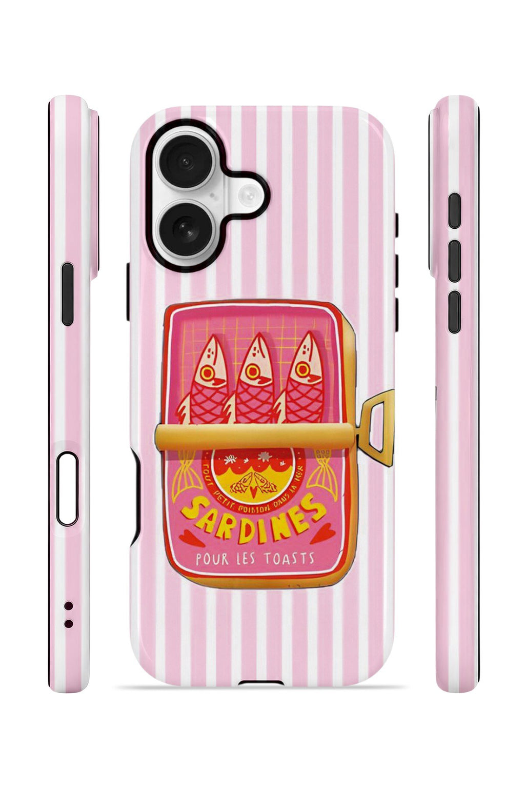 iPhone 17 Vorian Çift Katmanlı MagSafe Kılıf Sardine Club Pink