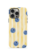 iPhone 15 Pro Vorian Çift Katmanlı MagSafe Kılıf Blueberry Sun Stripe