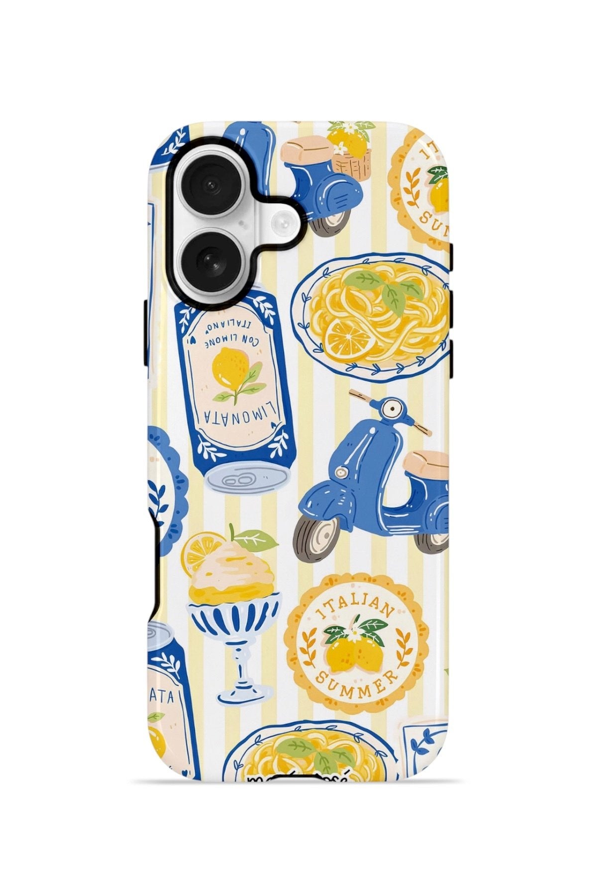 iPhone 17 Vorian Çift Katmanlı Kılıf Italian Tableware