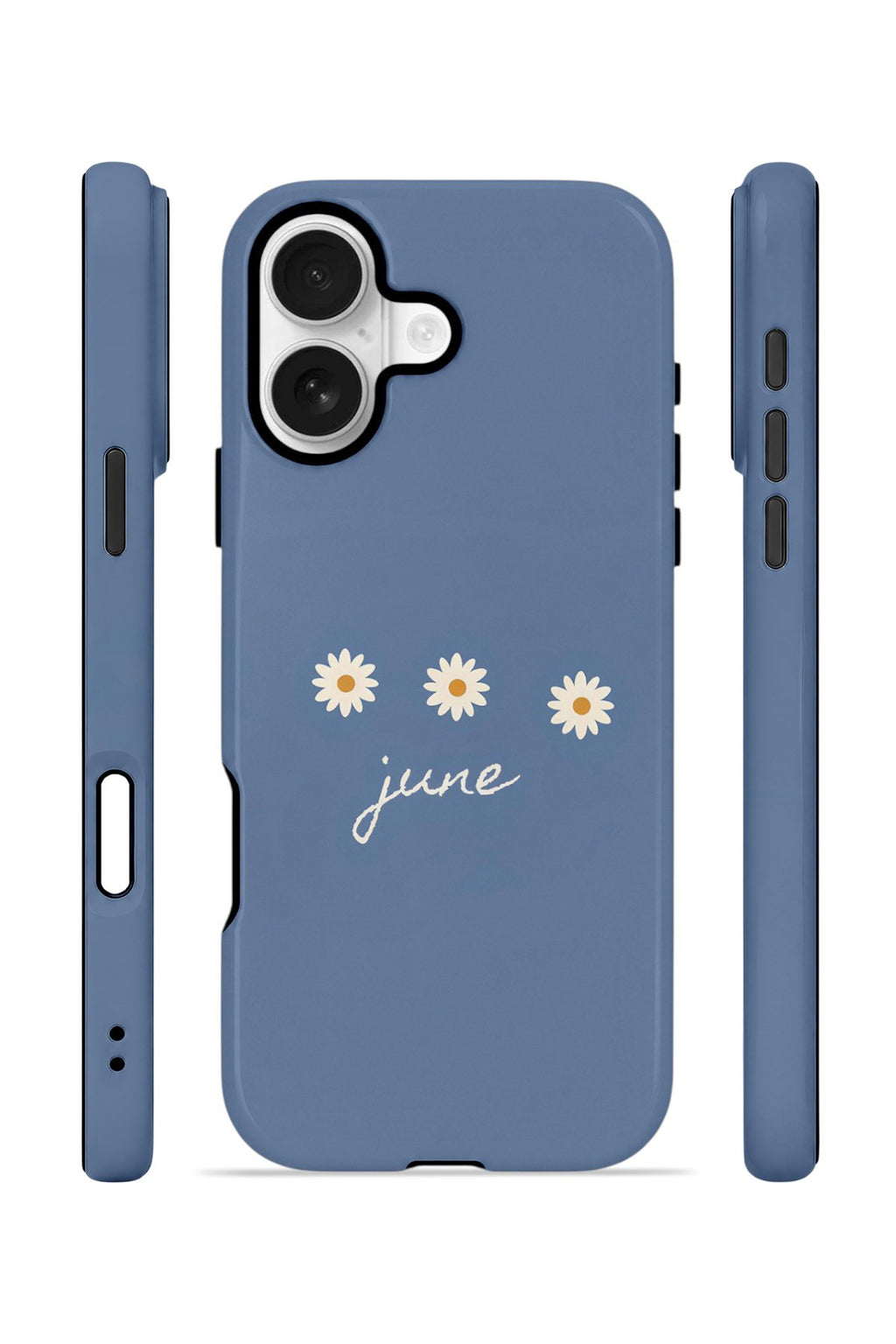 iPhone 17 Vorian Çift Katmanlı MagSafe Kılıf June Daisy Blue