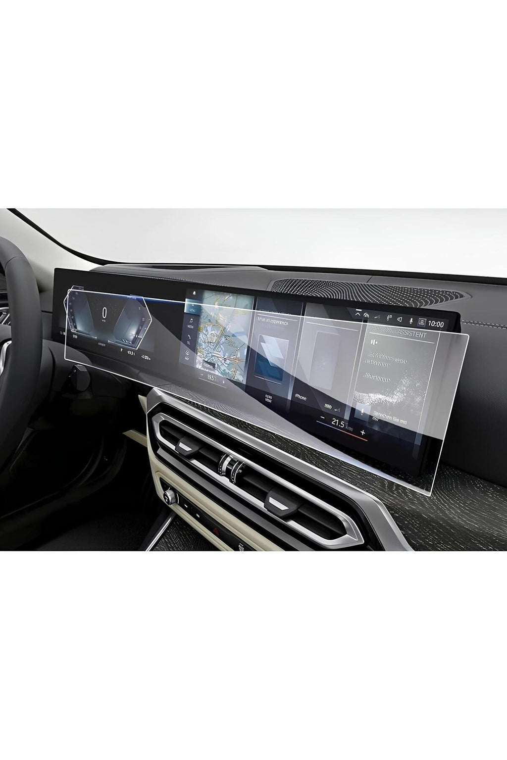 BMW i4 Dijital Gösterge ve Multimedya Bilgi Ekranı Esnek Nano Ekran Koruyucu