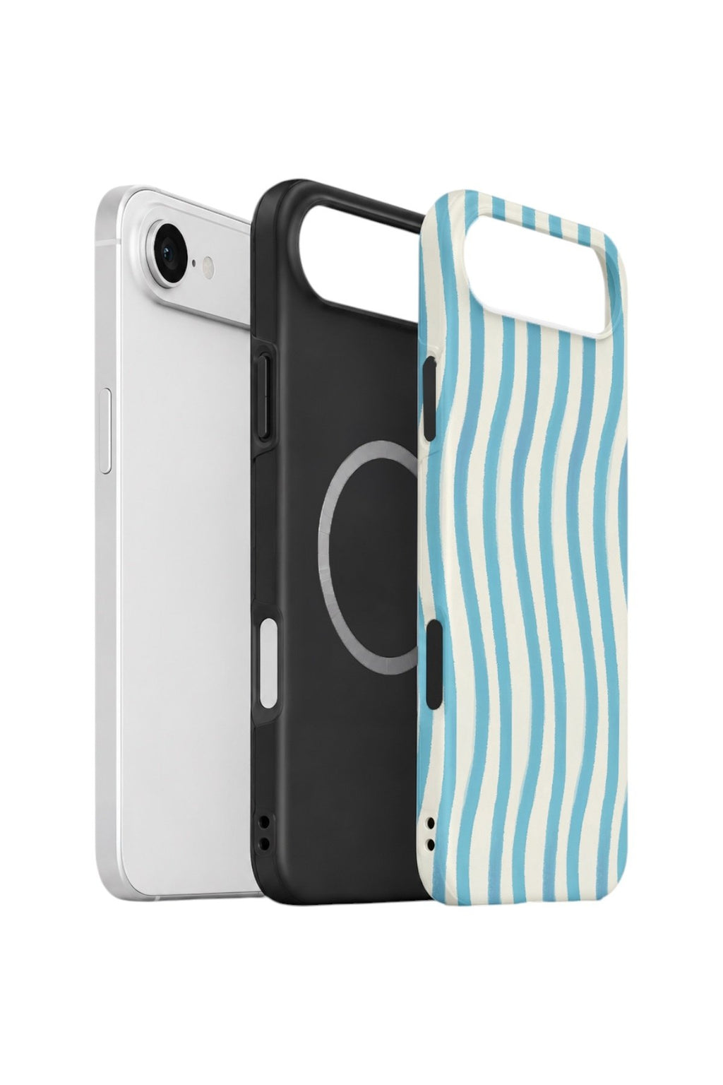 iPhone 17 Air Vorian Çift Katmanlı MagSafe Kılıf Aqua Wave Riviera