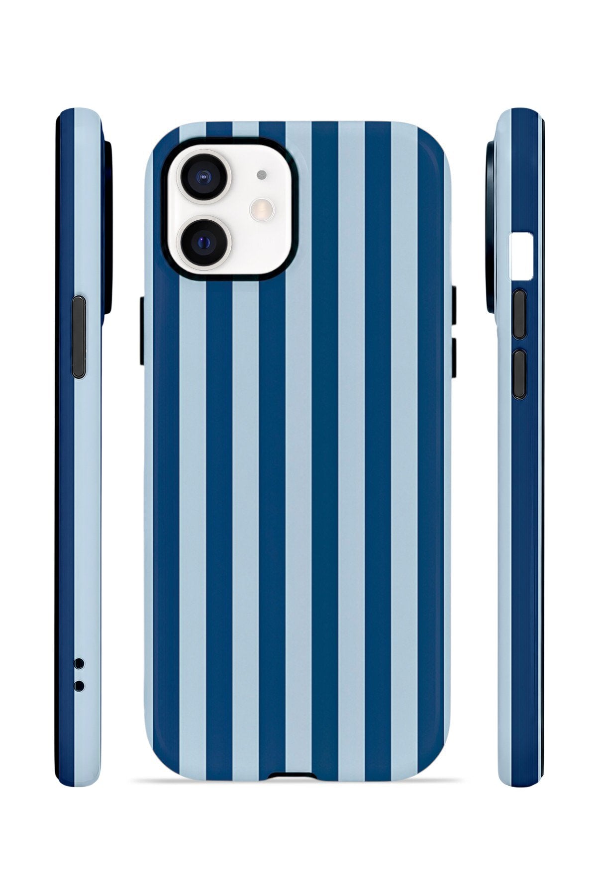 iPhone 12 Vorian Çift Katmanlı MagSafe Kılıf Deep Blue Riviera