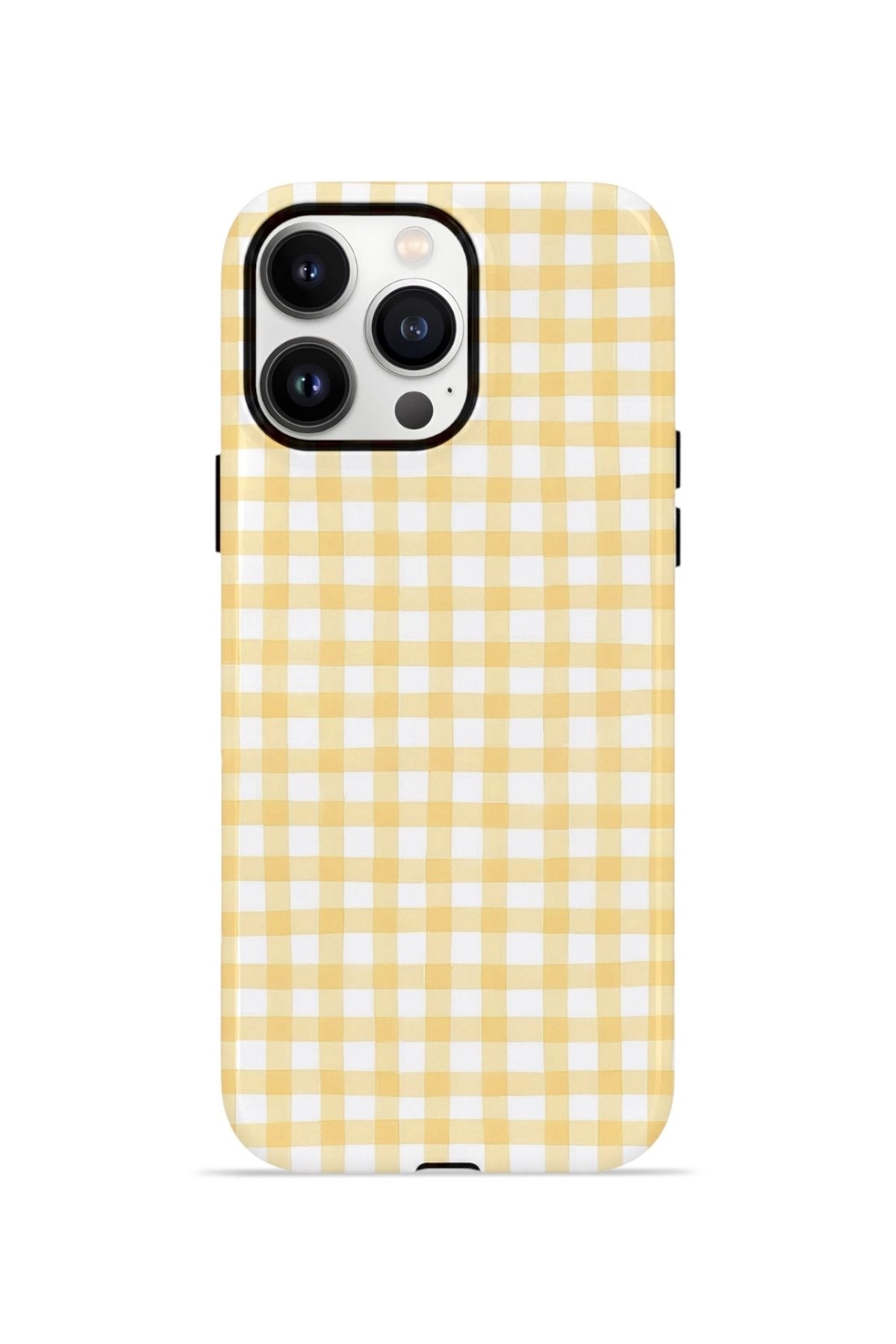 iPhone 13 Pro Max Vorian Çift Katmanlı Kılıf Butter Gingham
