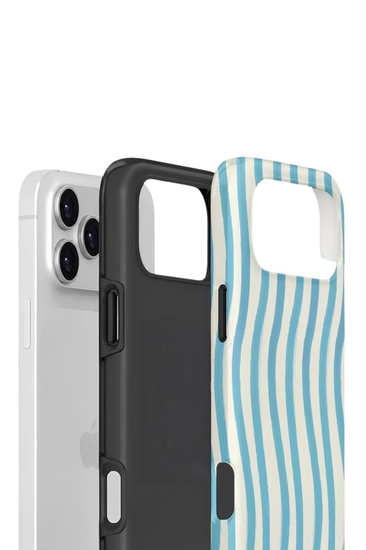 iPhone 17 Pro Vorian Çift Katmanlı Kılıf Aqua Wave Riviera