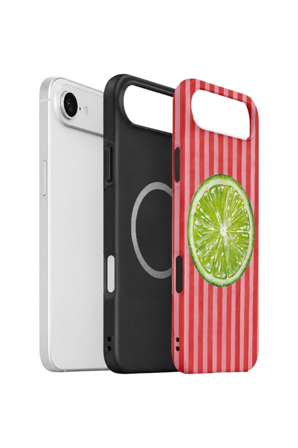 iPhone 17 Air Vorian Çift Katmanlı MagSafe Kılıf Lime Slice Pop