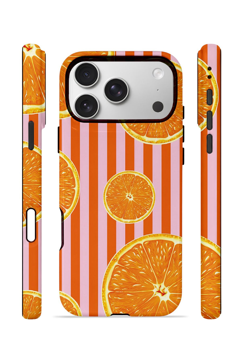 iPhone 17 Pro Max Vorian Çift Katmanlı Kılıf Sunset Orange Grove