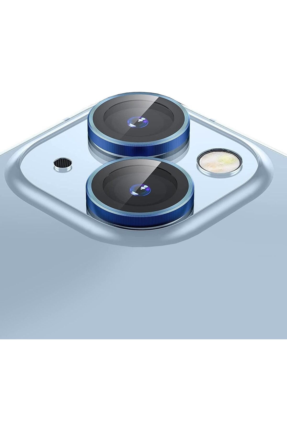 iPhone 13 Sapphire Lens Koruyucu Mavi