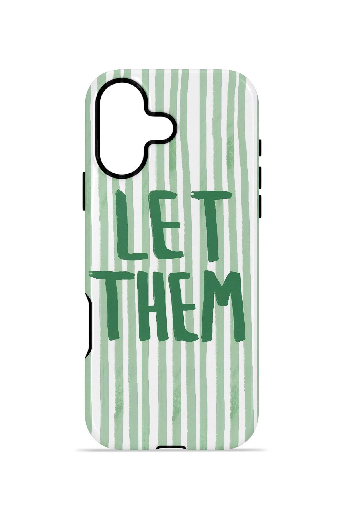 iPhone 16 Plus Vorian Çift Katmanlı Kılıf Let Them Green