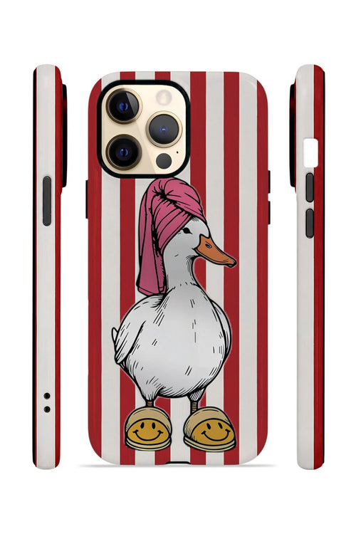 iPhone 12 Pro Max Vorian Çift Katmanlı Kılıf Duchess Duck