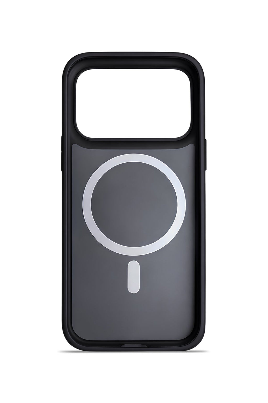 iPhone 17 Pro Max Premium Soft Magsafe Silikon Kılıf Kömür