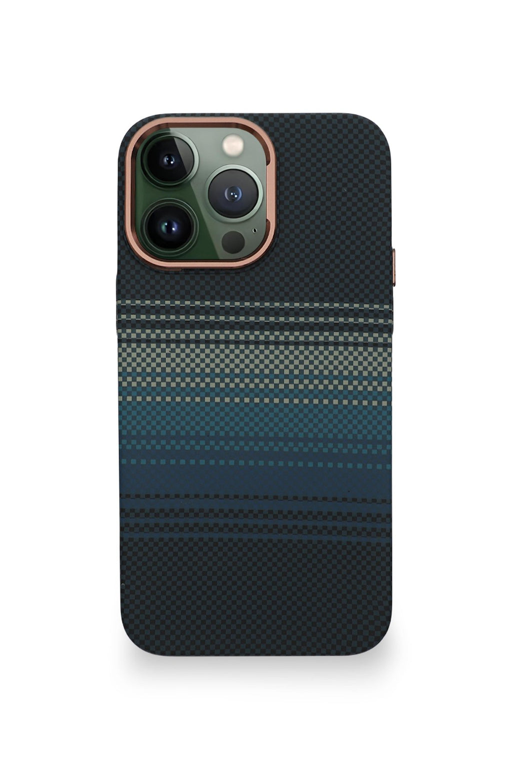 NeoWoven Case iPhone 14/13 Derin Mavi Akım