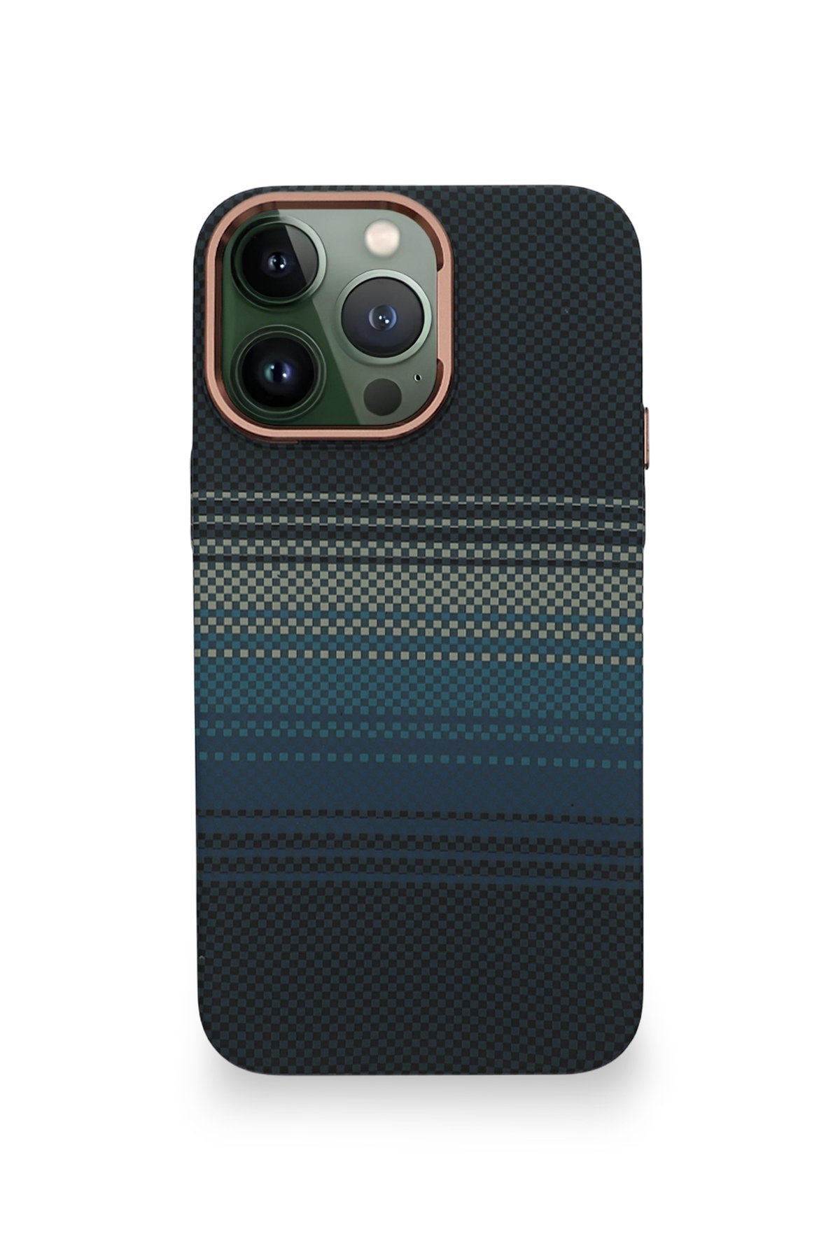 NeoWoven Case iPhone 14/13 Derin Mavi Akım