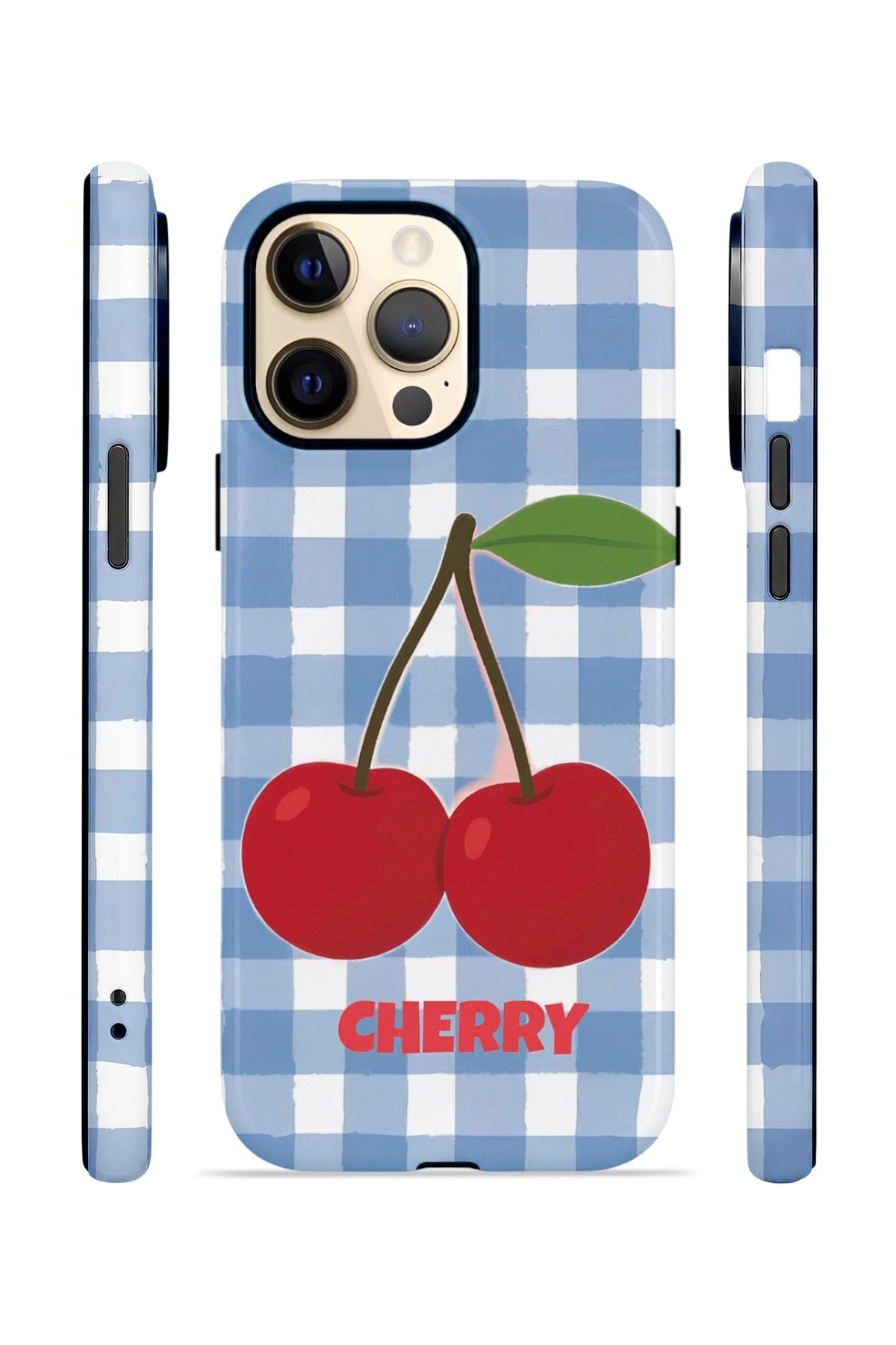 iPhone 12 Pro Max Vorian Çift Katmanlı MagSafe Kılıf Cherry Picnic