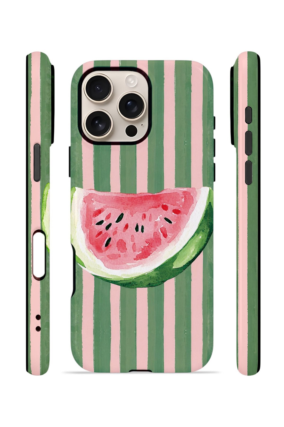 iPhone 16 Pro Max Vorian Çift Katmanlı MagSafe Kılıf Watermelon Postcard