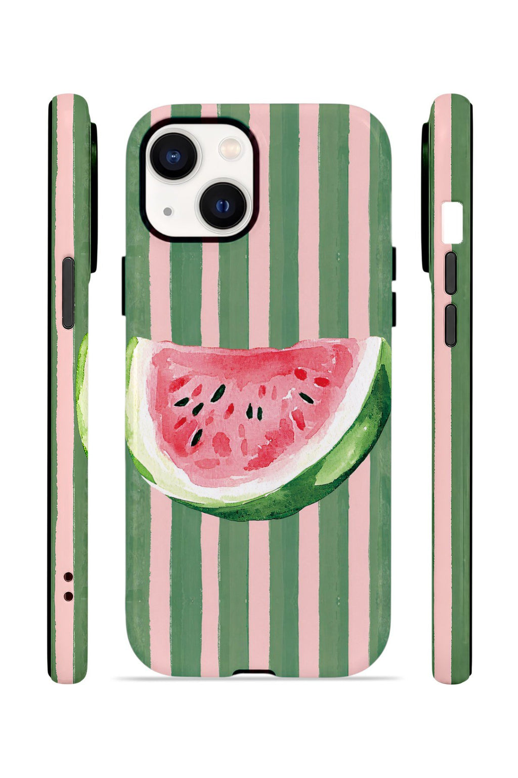 iPhone 14 Plus Vorian Çift Katmanlı Kılıf Watermelon Postcard