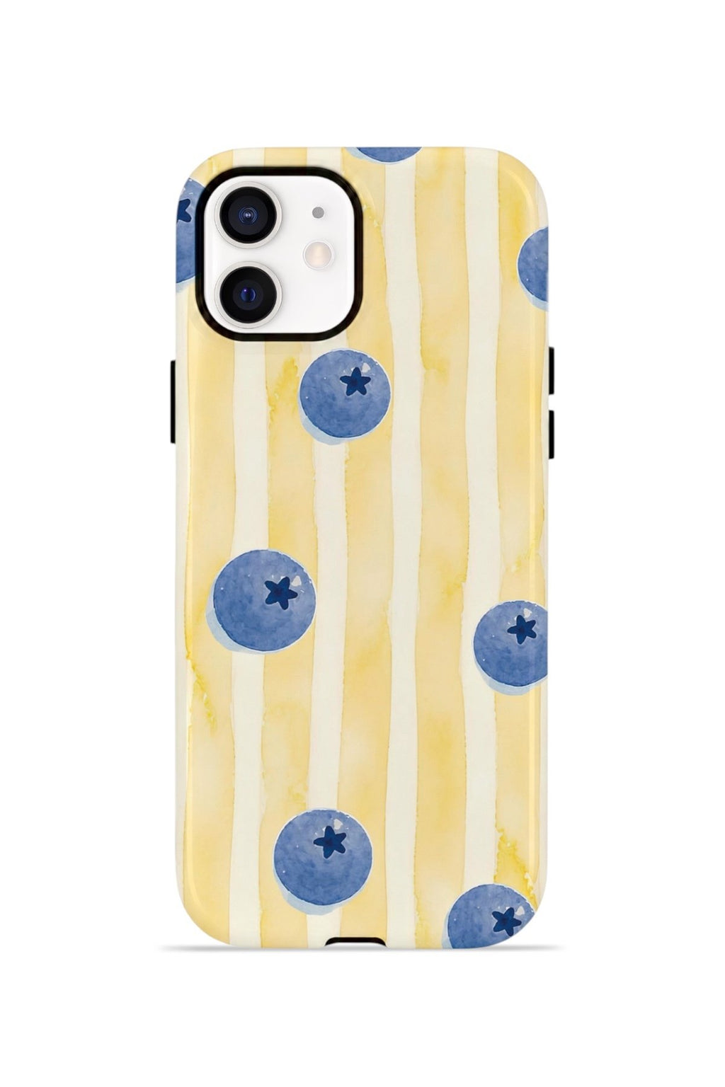 iPhone 11 Vorian Çift Katmanlı Kılıf Blueberry Sun Stripe