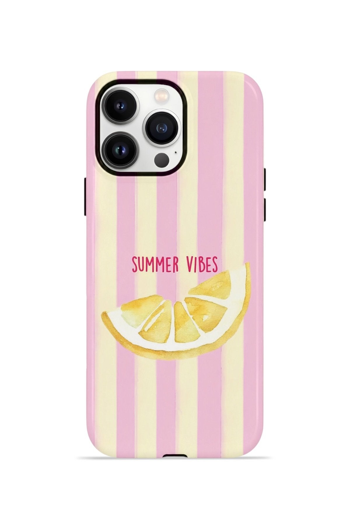 iPhone 13 Pro Vorian Çift Katmanlı MagSafe Kılıf Summer Vibes Lemon
