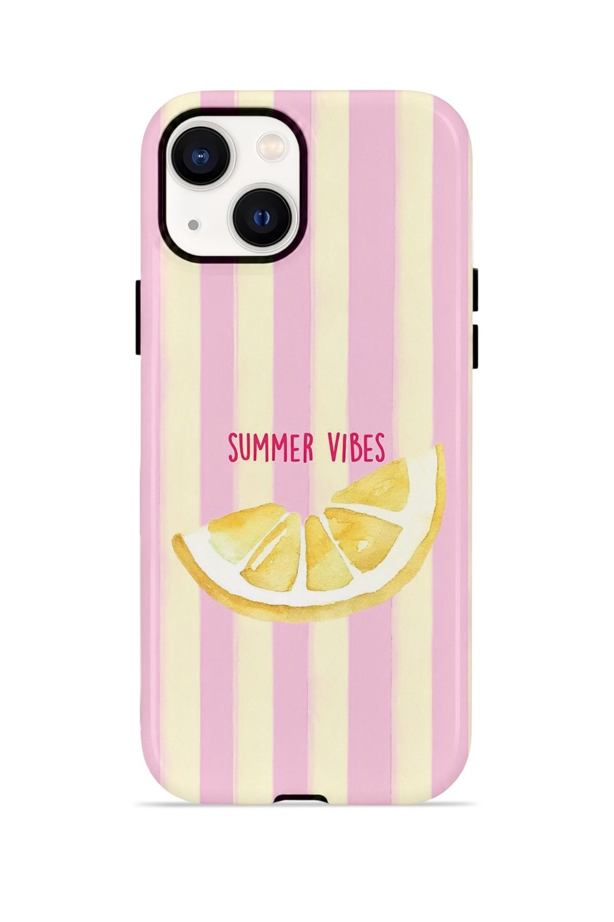 iPhone 14 Plus Vorian Çift Katmanlı Kılıf Summer Vibes Lemon