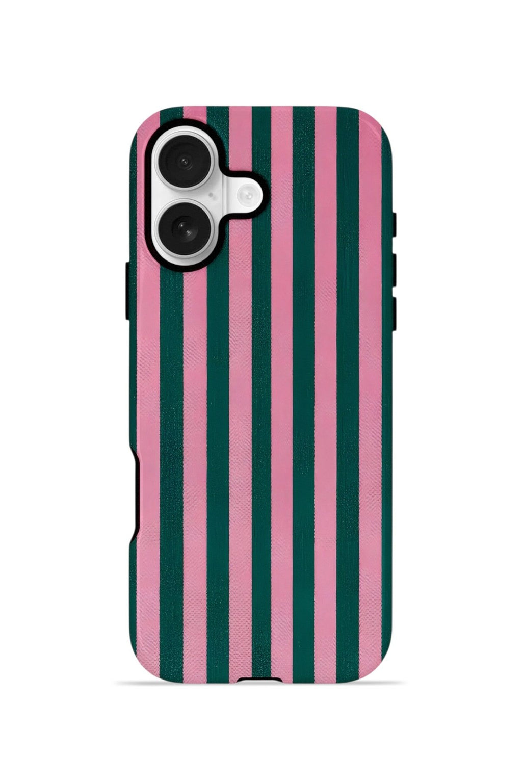 iPhone 16 Plus Vorian Çift Katmanlı MagSafe Kılıf Pink Navy Cabana