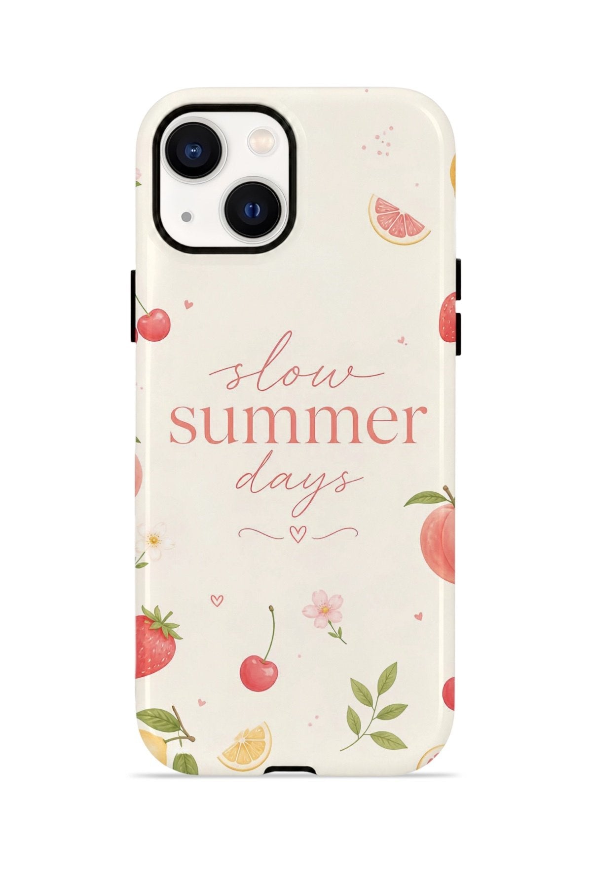 iPhone 14 Plus Vorian Çift Katmanlı Kılıf Slow Summer Days