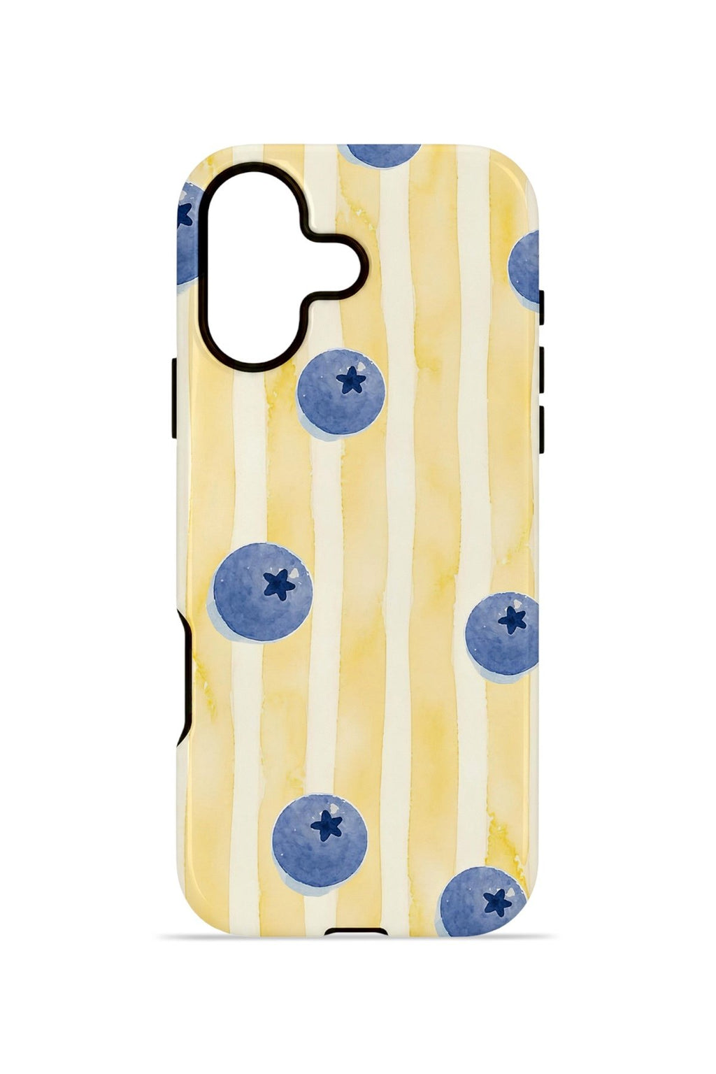 iPhone 16 Plus Vorian Çift Katmanlı MagSafe Kılıf Blueberry Sun Stripe