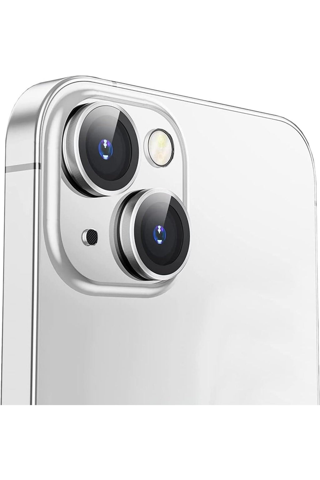 iPhone 13 Sapphire Lens Koruyucu Gümüş