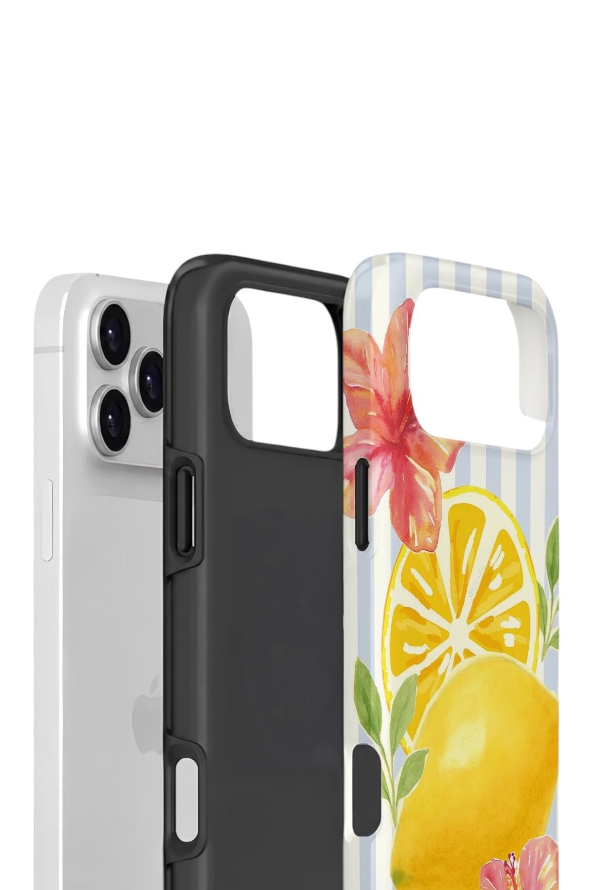 iPhone 17 Pro Vorian Çift Katmanlı Kılıf Lemon Blossom Coast