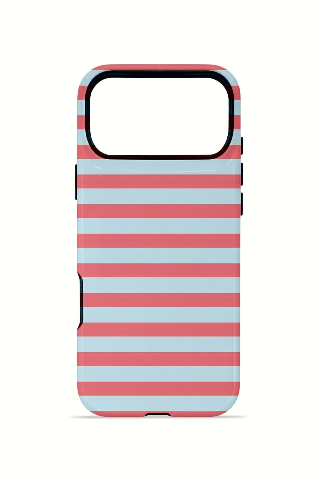 iPhone 17 Pro Max Vorian Çift Katmanlı Kılıf Candy Horizon Stripe