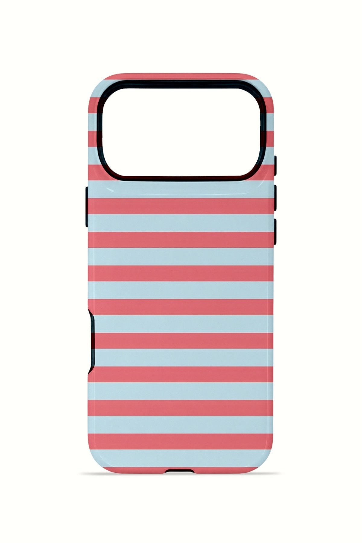 iPhone 17 Pro Max Vorian Çift Katmanlı Kılıf Candy Horizon Stripe