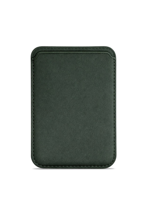 Aurevia Suede Green (Yeşil) Magsafe Kartlık