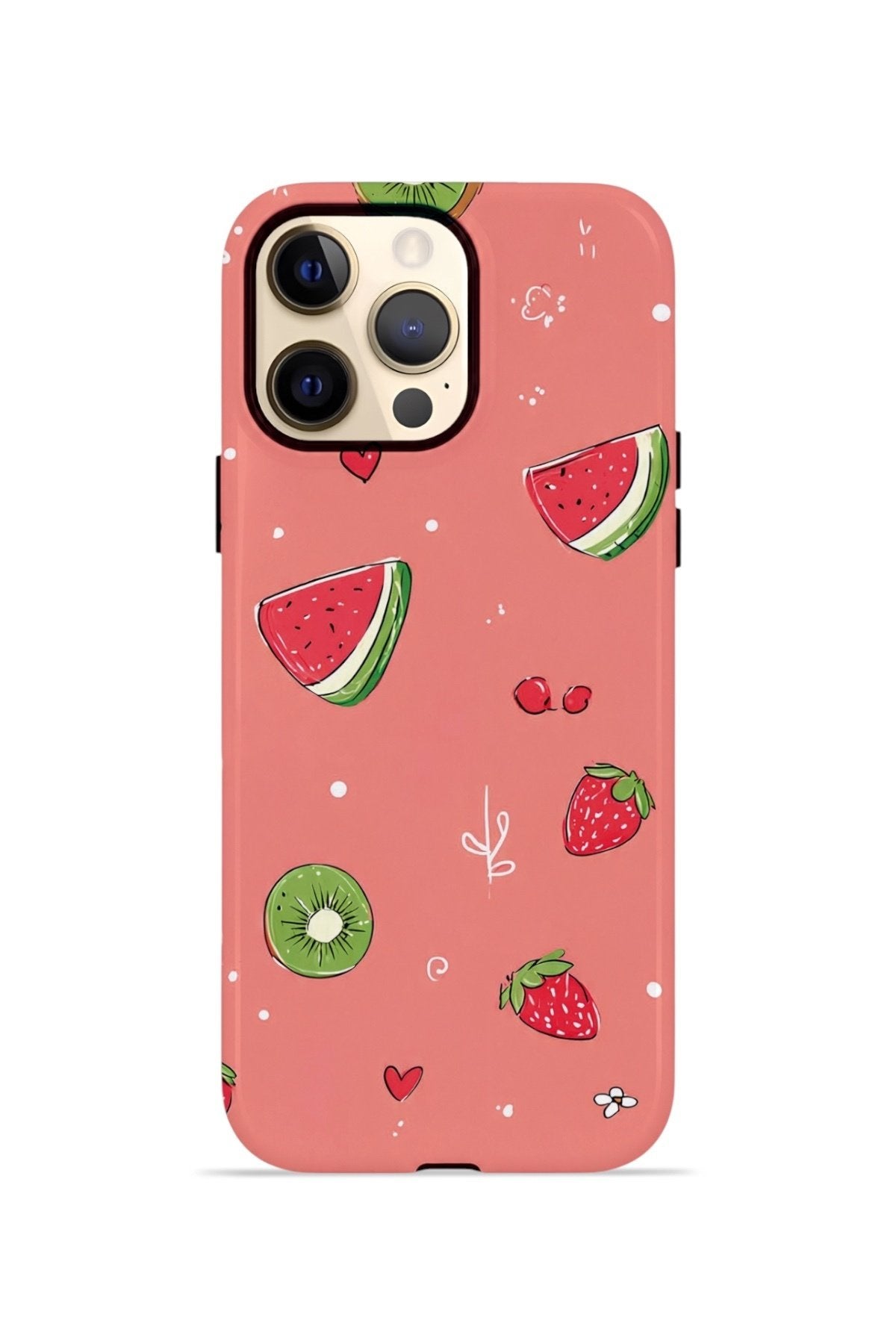 iPhone 12 Pro Vorian Çift Katmanlı Kılıf Summer Fruit Crush