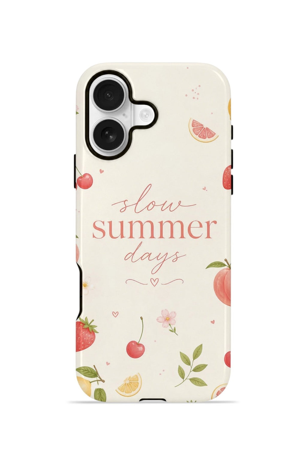 iPhone 17 Vorian Çift Katmanlı Kılıf Slow Summer Days