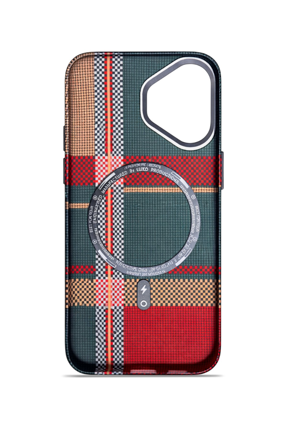 Nox Craft iPhone 16 Plus MagSafe Karbon Kılıf Heritage Loom