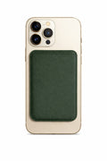 Aurevia Suede Green (Yeşil) Magsafe Kartlık